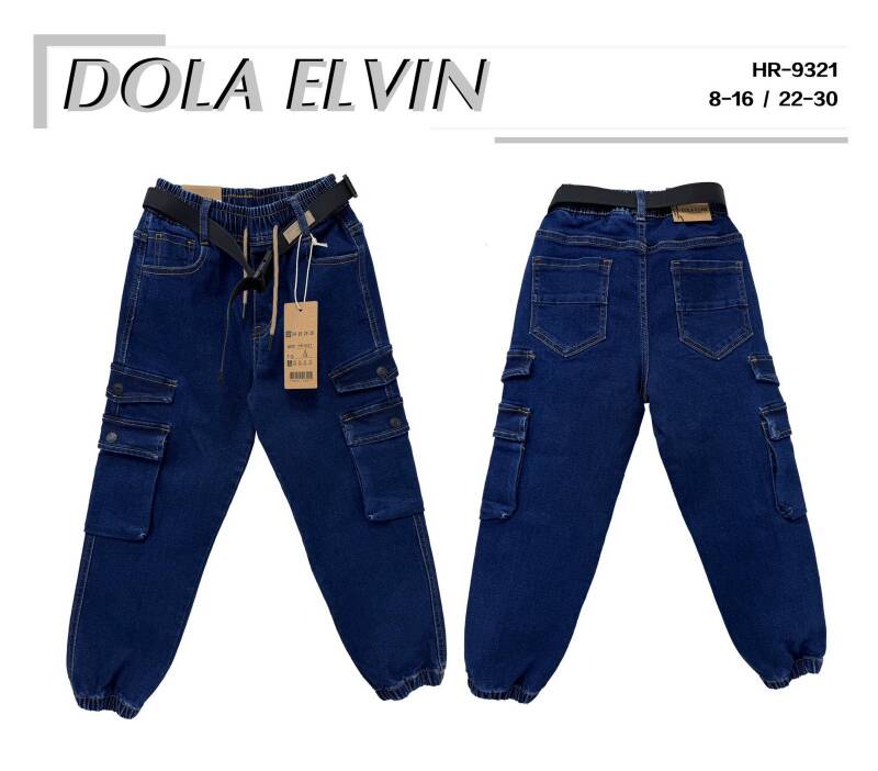 Spodnie chłopięca jeans Roz 8-16, 1 Kolor .Paczka 10 szt